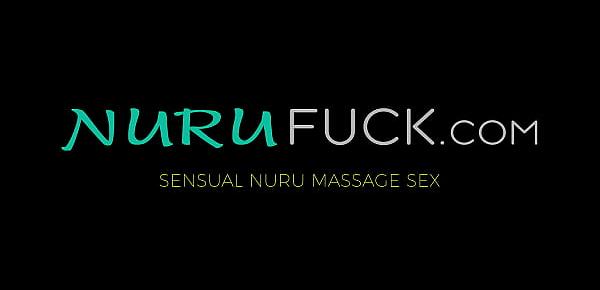  Masseuse Jade Kush gives the hottest Nuru massage ever